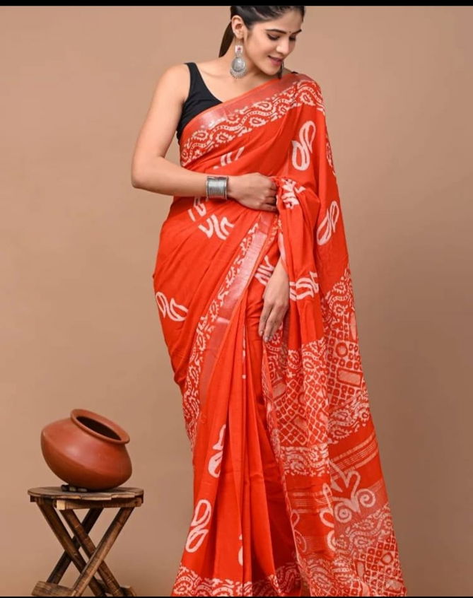 VK 4174 Linen Daily Wear Sarees Catalog